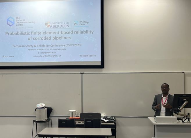 Update from Abraham Mensah – PhD student funded by Ghana National Petroleum Corporation