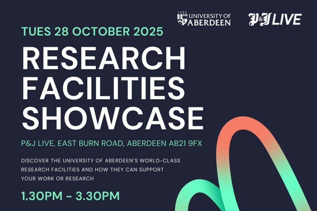 Research Facilities Showcase, P&J Live, Tuesday, 28 October
