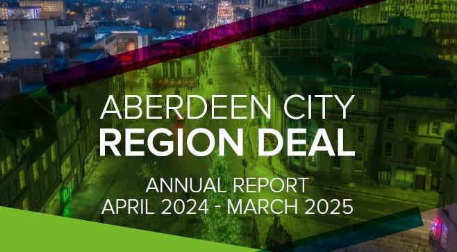 Aberdeen City Region Deal publishes Annual Report 24-25