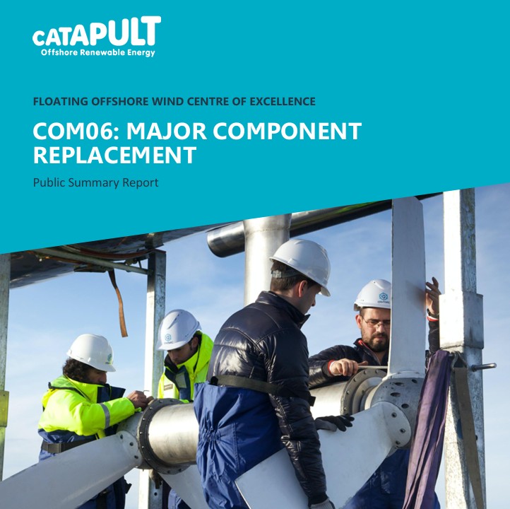 Report on potential for in-situ major component replacement for floating offshore wind